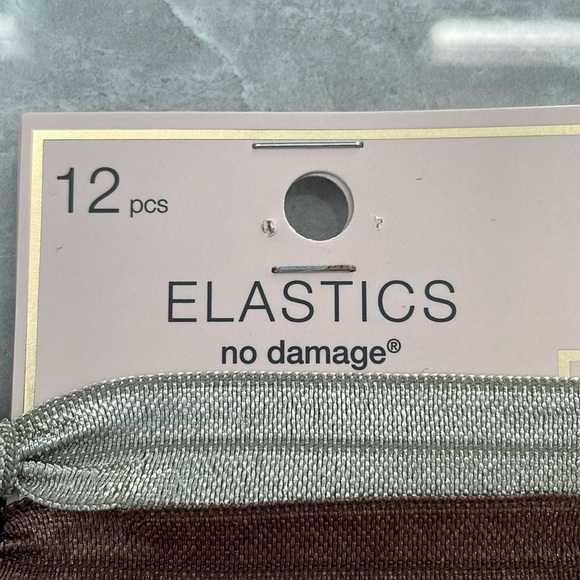Scunci Elastics No Damage Knotted Hair Ties Ponytail Holders - Picture 3 of 12